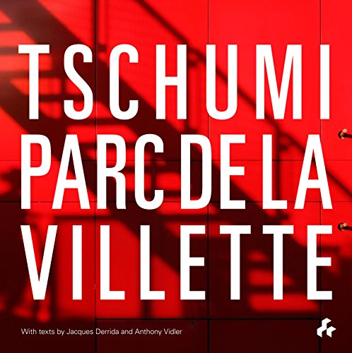 Stock image for Tschumi Parc de la Villette for sale by Midtown Scholar Bookstore