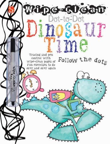 Beispielbild fr Dot-to-Dot Dinosaur Time (Wipe Clean): Follow the dots zum Verkauf von WorldofBooks