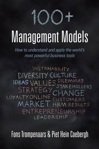 Beispielbild fr 100+ Management Models: How to understand and apply the world's most powerful business tools zum Verkauf von AwesomeBooks