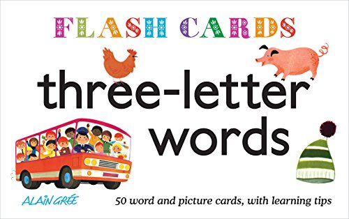 Beispielbild fr Three-Letter Words (Flash Cards) zum Verkauf von WorldofBooks