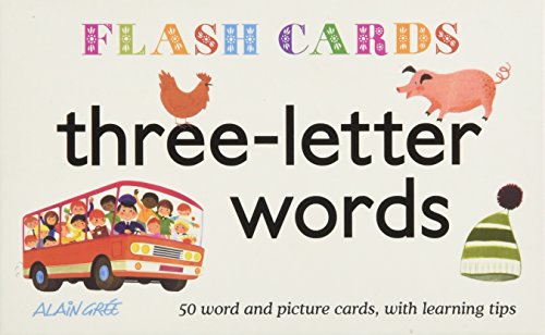 Beispielbild fr Three-Letter Words - Flash Cards zum Verkauf von Lakeside Books