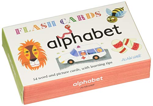 Stock image for Alphabet - Flash Cards: 54 Word and Picture Cards, with Learning Tips for sale by Lakeside Books