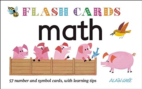 9781908985620: Math - Flash Cards: 57 Number and Symbol Cards, with Learning Tips