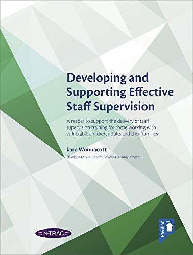 Imagen de archivo de Developing and Supporting Effective Staff Supervision handbook a la venta por Brit Books