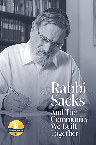 Beispielbild fr Rabbi Sacks and the Community We Built Together zum Verkauf von AwesomeBooks