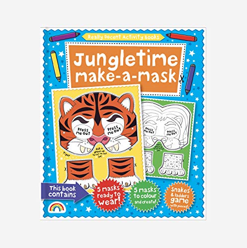 Stock image for Make-a-mask Jungletime! for sale by Books Puddle