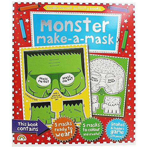 Beispielbild fr Make-a-Mask: Monster! zum Verkauf von WorldofBooks