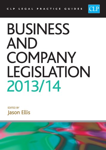 Beispielbild fr Business and Company Legislation 2013/2014 (CLP Legal Practice Guides) zum Verkauf von AwesomeBooks