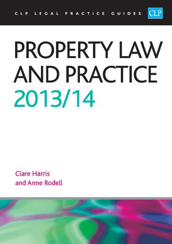 Imagen de archivo de Property Law and Practice 2013/2014 (CLP Legal Practice Guides) a la venta por WorldofBooks