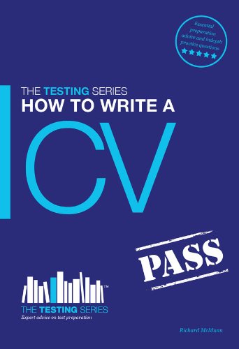 9781909229280: How To Write A CV - Includes FREE Online Training Video and CV Templates (Testing Series)