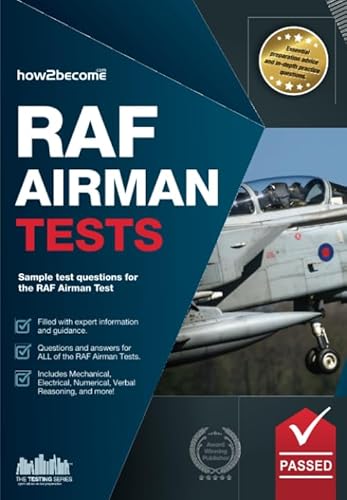 9781909229914: RAF Airman Tests: Sample test questions for the RAF Airman Test: 1 (Testing Series)
