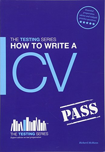 Beispielbild fr How To Write A CV: Expert advice on test preparation: 1 zum Verkauf von WorldofBooks