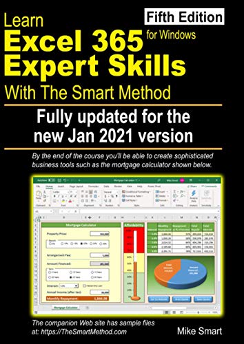 9781909253483: Learn Excel 365 Expert Skills with The Smart Method: Fifth Edition: updated for the Jan 2021 Semi-Annual version 2008