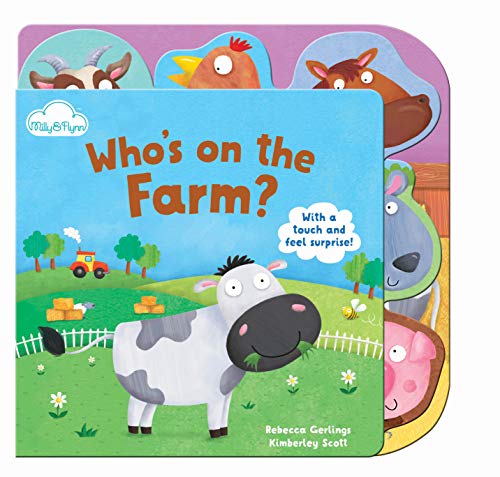 9781909290471: Who's on the Farm: 1 (Touch-and-feel Tabbed Board Book)