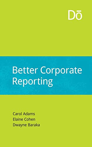 Stock image for Better Corporate Reporting (DoShorts) for sale by Lucky's Textbooks