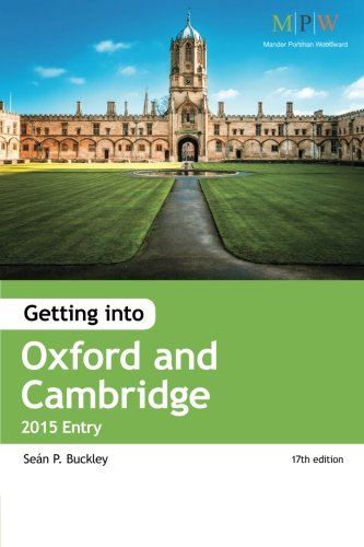 Beispielbild fr Getting into Oxford and Cambridge 2015 Entry zum Verkauf von Mispah books