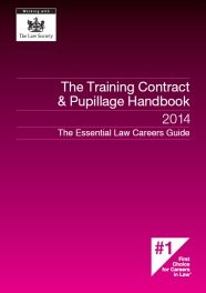Imagen de archivo de The training contract & pupillage handbook. 2014. a la venta por Joseph Burridge Books