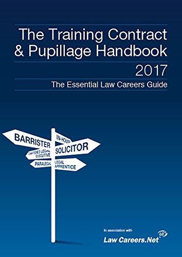 Stock image for The Training Contract & Pupillage Handbook 2017 for sale by WorldofBooks