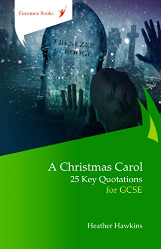 Stock image for A Christmas Carol 25 Key Quotations for GCSE 10 of profits go to School Angel for sale by PBShop.store US