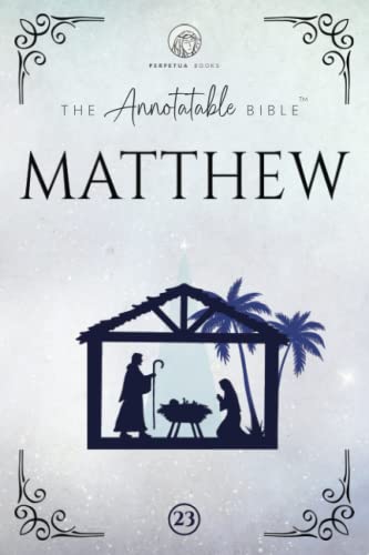 Stock image for The Annotatable Bible: Matthew: KJV (Ideal for Bible Study and Journaling!) for sale by WorldofBooks