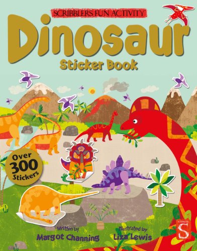 Stock image for Dinosaur Sticker Book (Scribblers Fun Activity) for sale by SecondSale