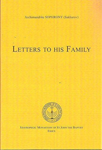 Beispielbild fr Letters to His Family zum Verkauf von Eighth Day Books, LLC