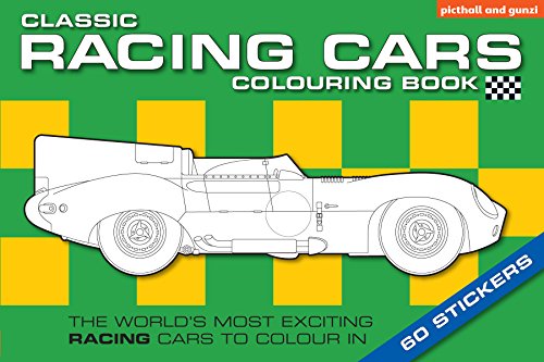 9781909763012: The Classic Racing Car Colouring Book