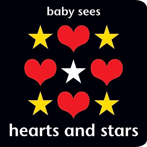 Beispielbild fr Baby Sees: Hearts and Stars zum Verkauf von WorldofBooks