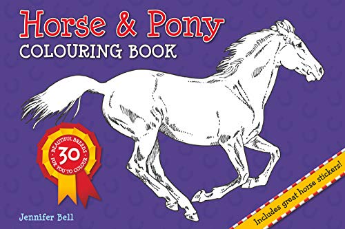 Stock image for Horse and Pony Colouring Pad (Colouring Book) (Horse and Pony Colouring Book) for sale by WorldofBooks