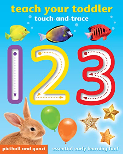 Imagen de archivo de 123 (Teach Your Toddler Touch-and-Trace Books) a la venta por WorldofBooks