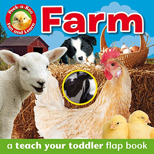 Stock image for Peek-A-Boo Book: Farm (Peekaboo Books) for sale by AwesomeBooks