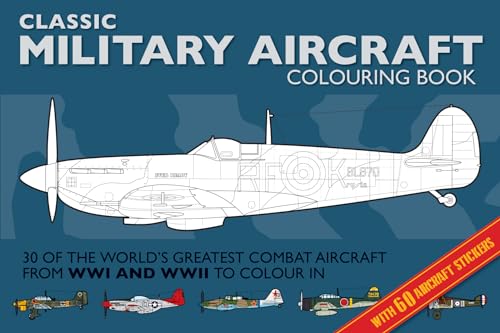 Stock image for Military Aircraft Colouring Book (Colouring Books) for sale by WorldofBooks