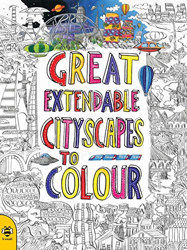 Stock image for Great Extendable Cityscapes to Colour: 1 (Extendable Colouring Books) for sale by WorldofBooks