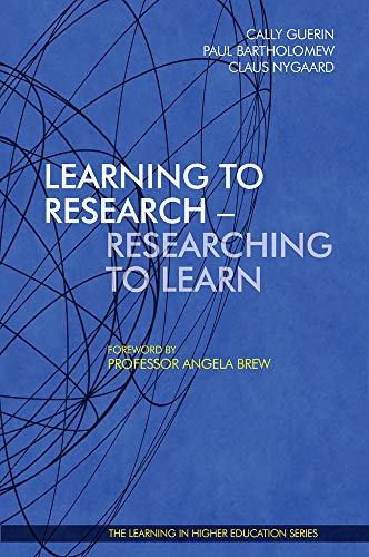 Beispielbild fr Learning to Research - Researching to Learn 2015 (Learning in Higher Education) zum Verkauf von Buchpark