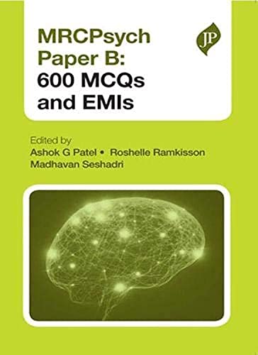 Stock image for Mrcpsych Paper B - 600 Mcqs and Emis (Postgrad Exams) for sale by HPB-Red