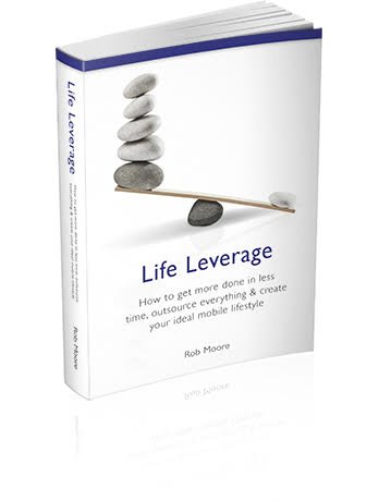 Imagen de archivo de Life Leverage: How to Get More Done in Less Time, Outsource Everything & Create Your Ideal Mobile Lifestyle a la venta por WorldofBooks