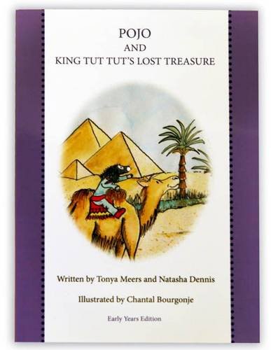 Stock image for Pojo and King Tut Tut's Lost Treasure: Early Years Edition (Pojo a Little Toy Dog Goes off on Adventures Whilst His Owner Sam is Asleep) for sale by Goldstone Books