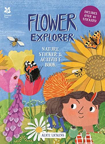 Beispielbild fr Flower Explorer: Sticker & Activity Book zum Verkauf von HPB Inc.