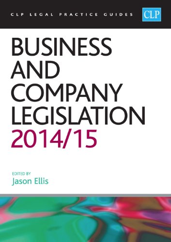 9781910019467: Business and Company Legislation 2014/2015 (CLP Legal Practice Guides)