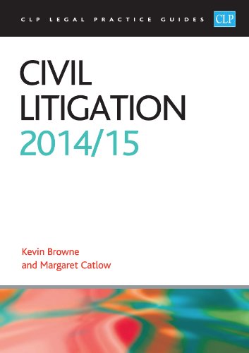 Imagen de archivo de Civil Litigation 2014/2015 (CLP Legal Practice Guides) a la venta por WorldofBooks