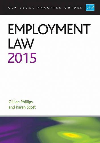 Beispielbild fr Employment Law 2015 (CLP Legal Practice Guides) zum Verkauf von WorldofBooks