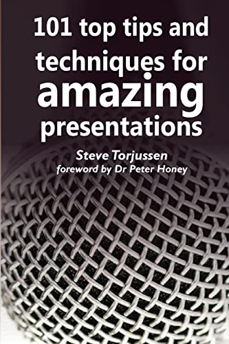 Beispielbild fr 101 Tips and Techniques for Amazing Presentations zum Verkauf von AwesomeBooks