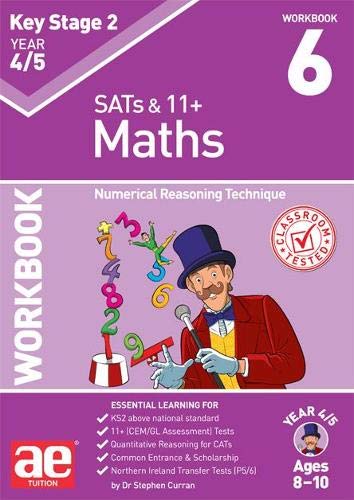 Stock image for KS2 Maths Year 4/5 Workbook 6: Numerical Reasoning Technique for sale by AwesomeBooks