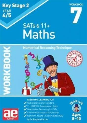 Imagen de archivo de KS2 Maths Year 4/5 Workbook 7: Numerical Reasoning Technique a la venta por Chiron Media