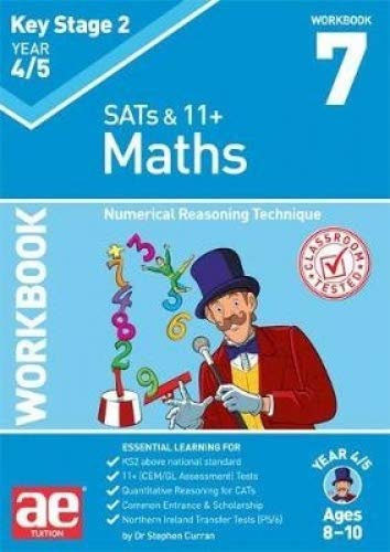 Stock image for KS2 Maths Year 4/5 Workbook 7: Numerical Reasoning Technique for sale by AwesomeBooks