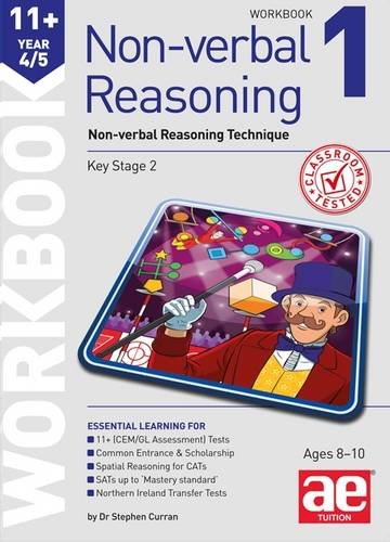 Beispielbild fr 11+ Non-verbal Reasoning Year 4/5 Workbook 1: Non-verbal Reasoning Technique zum Verkauf von WorldofBooks