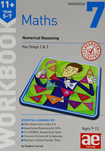 Stock image for 11+ Maths Year 5-7 Workbook 7: Numerical Reasoning for sale by WorldofBooks