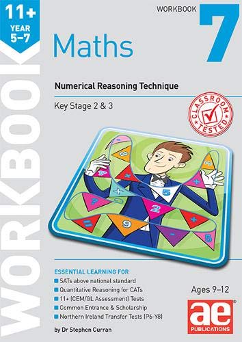 9781910106839: 11+ Maths Year 5-7 Workbook 7: Numerical Reasoning