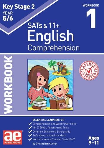 Imagen de archivo de KS2 English Comprehension Year 5/6 Workbook 1 a la venta por AwesomeBooks