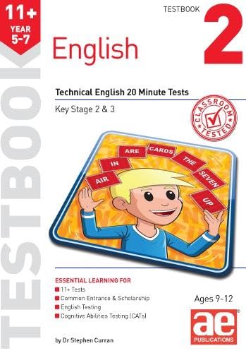 Stock image for 11+ English Year 5-7 Testbook 2 for sale by GreatBookPrices